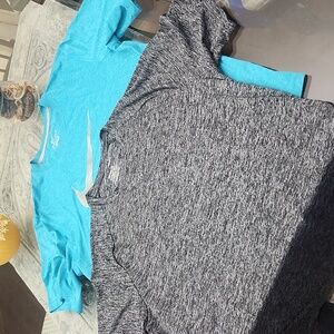 Under Armour The Tech And Nike Dri Fit Tee Shirt Nwot Large